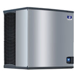 Stainless steel Manitowoc IDF0900N Series Ice Maker with black ventilation grille