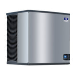 Stainless steel Manitowoc IYF0900N Series Ice Maker with black ventilation panels