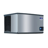 Stainless steel Manitowoc IYT0300A Series Ice Maker with black ventilation panels
