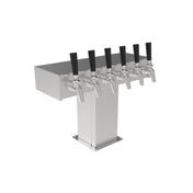 Perlick 3780-6BPC Tee Draft Beer Tower Air-cooled (6) Faucets