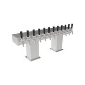 Perlick 4006-10B Bridge Tee Draft Beer Tower Countertop 33-1/8"W X 12-15/16"H