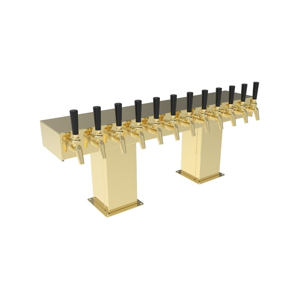 Perlick 4006-8BTF2 Bridge Tee Draft Beer Tower Countertop Extra High