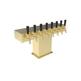 Perlick 4006S10BTF Wide Base Tee Draft Beer Tower Countertop 29-13/16"W X 12-15/16"H