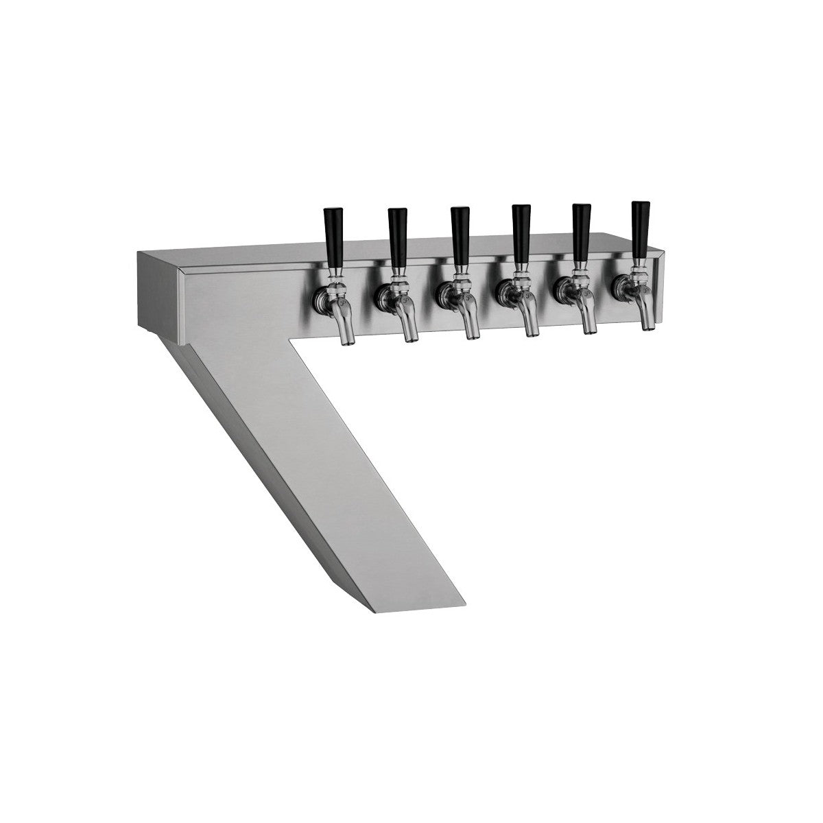 Perlick 4007-6BPC Seven Draft Beer Tower Countertop 24"W X 16-1/2"H