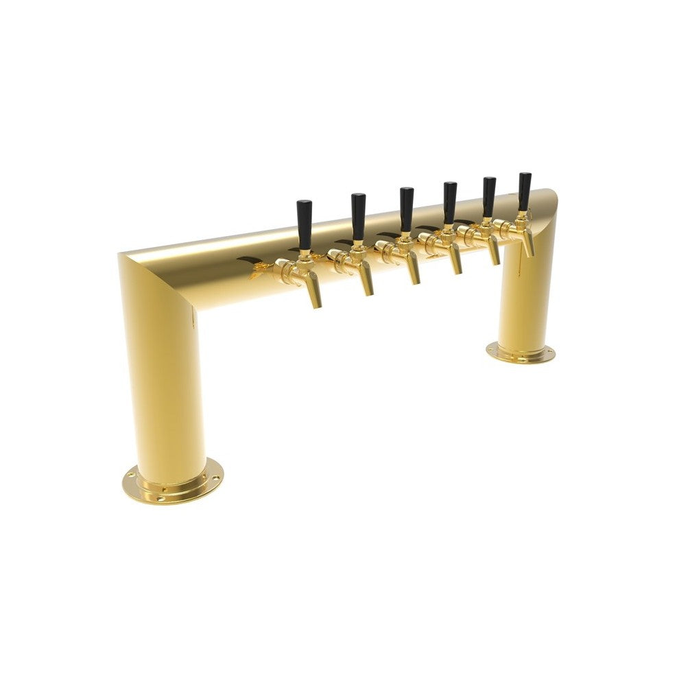Perlick 4008-8BTF Pass-Thru Draft Beer Tower Countertop 38"W X 14"H