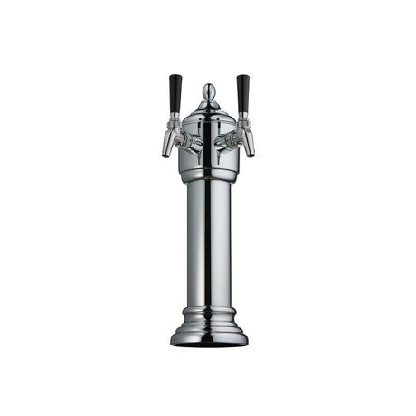 Perlick 4053PC2B Napoli Draft Beer Tower Countertop 5-1/2" Diameter X 19-3/4"H