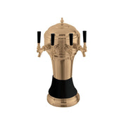Perlick 4056BK4B Roma Draft Beer Tower Countertop 8-1/8" Diameter X 20-1/2"H