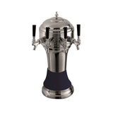 Perlick 4056BL5BPC Roma Draft Beer Tower Countertop 8-1/8" Diameter X 20-1/2"H