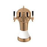Perlick 4056WH3B Roma Draft Beer Tower Countertop 8-1/8" Diameter X 20-1/2"H