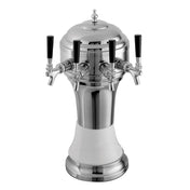Perlick 4056WH5BPC Roma Draft Beer Tower Countertop 8-1/8" Diameter X 20-1/2"H