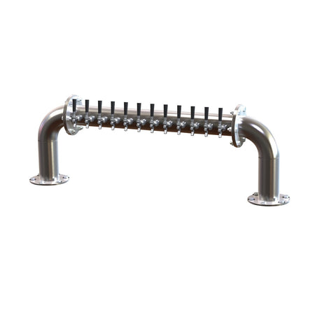 Perlick 4065-20 Pass-Thru Brew Pipe Draft Beer Tower Countertop 79-7/16"W X 20"H O.A.