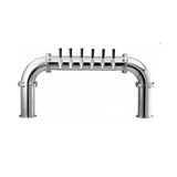 Perlick 4066-10L Pass-Thru Brew Pipe Draft Beer Tower Countertop 50-1/16"W X 17-1/2"H