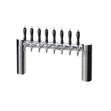 Perlick 4072-14PO-SS Avenue H-Pipe Draft Beer Tower Countertop 48-7/8"W X 15-5/8"H