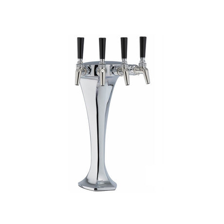 Perlick 4085-1B Cobra Draft Beer Tower Countertop 4-3/4"W X 16-1/2"H
