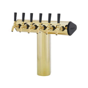 Perlick 66500-4BTF Winged Tee Draft Tower Countertop 12-3/4"W X 16-1/2"H