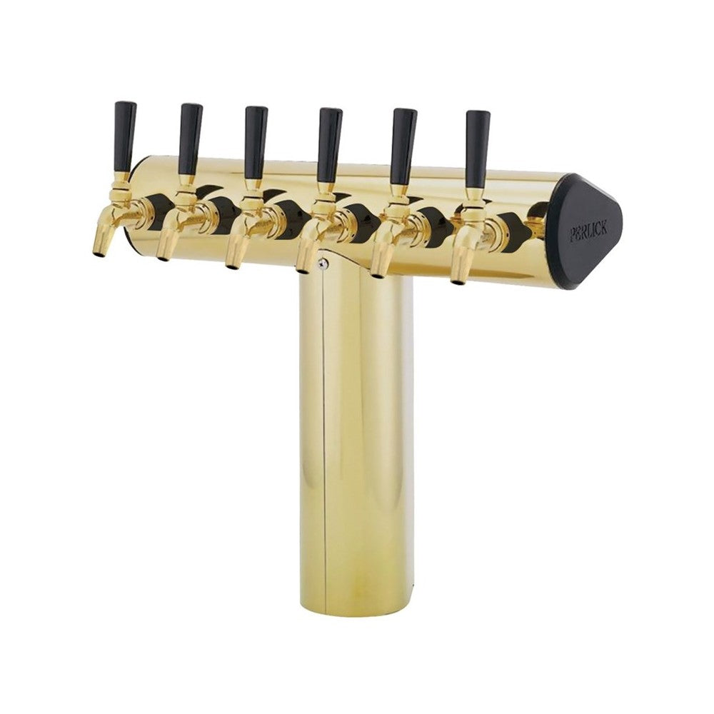 Perlick 66500-6BTF Winged Tee Draft Tower Countertop 18-3/4"W X 16-1/2"H