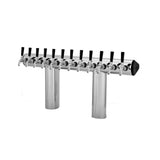 Perlick 66500-8B Winged Bridge Draft Tower Countertop 32-5/8"W X 16-1/2"H