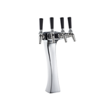 Perlick 69526W-4P Panther Style Wine Dispensing Kit -(4) Faucets Chrome (304 Stainless Steel Dispensing Heads & Faucets Drainer 304 Stainless Steel Keg Couplers Air Distributors 304 Stainless Steel Wine Line Connectors Air Hose Air Distributor Co