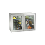 Perlick BBR48 Refrigerated Back Bar Cabinet Two-section 48"W