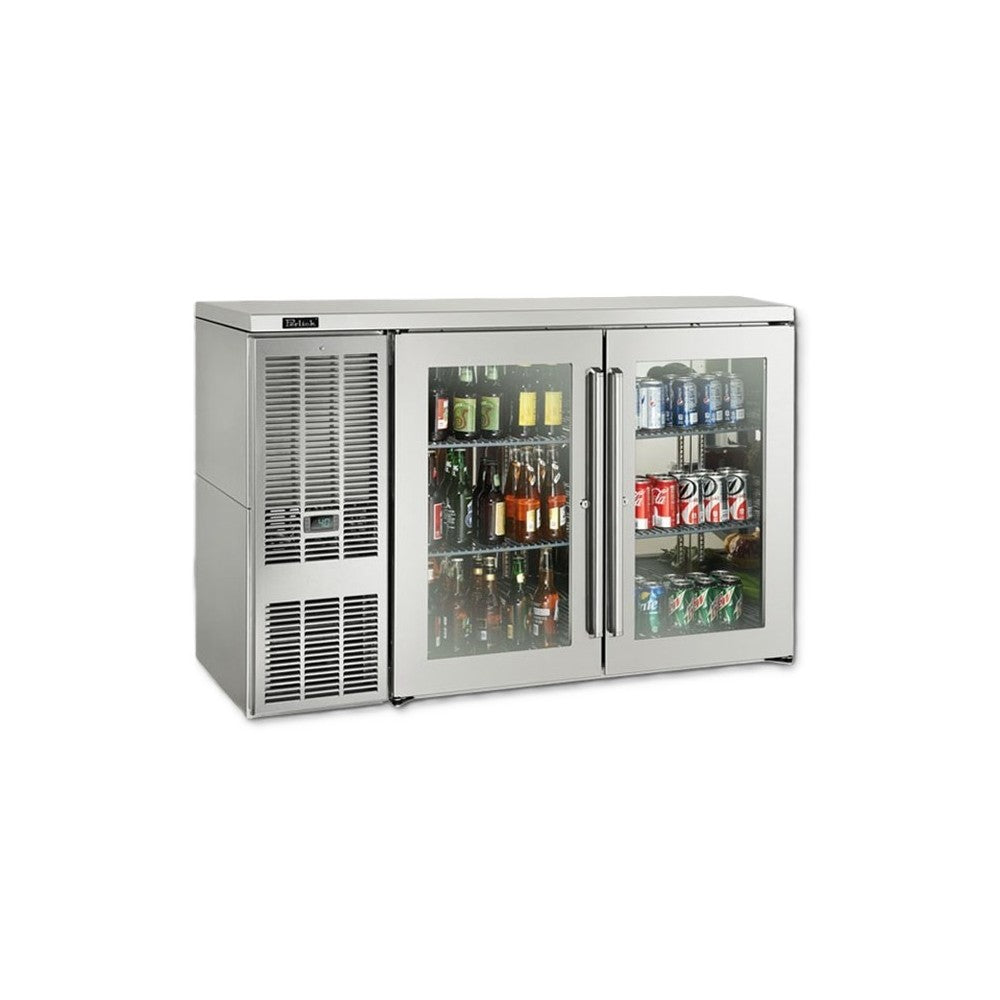 Perlick BBSN52 Narrow Door Refrigerated Back Bar Cabinet Two-section 52"W