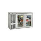 Perlick BBSN52 Narrow Door Refrigerated Back Bar Cabinet Two-section 52"W