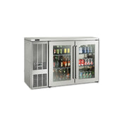 Perlick BBSN52 Narrow Door Refrigerated Back Bar Cabinet Two-section 52"W