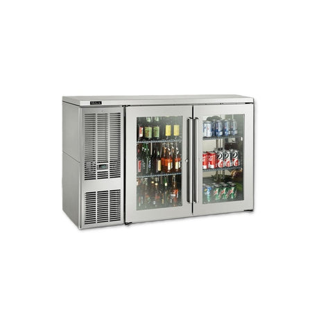 Perlick BBSN52 Narrow Door Refrigerated Back Bar Cabinet Two-section 52"W
