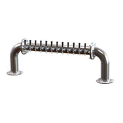 Perlick BP-8R Pass-Thru Brew Pipe Draft Beer Tower Beer Leads Right Accommodates (8) Faucets (faucets Sold Separately)