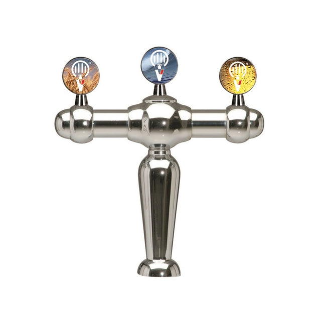 Perlick BR-7B Brigitte Draft Beer Tower Accommodates (7) Faucets (faucets Sold Separately)
