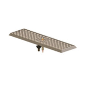 Perlick C18665-GRC C18000 Series Drip Tray Trough With Built-in Rinser On Center