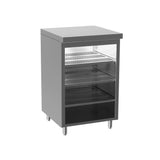 Perlick DBGS-24 Back Bar Glass Storage Cabinet 24"W (3) Adjustable Sound-deadened Shelves