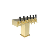 Perlick EA2110-4BTF Tee Tower (4) Faucets Beer Air Cooled