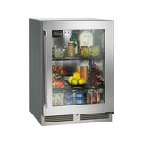 Perlick HC24RS-SG-STK (QuickShip) Undercounter Refrigerator 23-7/8"W X 24"D Self-contained Refrigeration