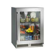 Perlick HC24RS-SG-STK (QuickShip) Undercounter Refrigerator 23-7/8"W X 24"D Self-contained Refrigeration