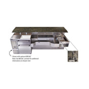 Perlick PTE68-B Tobin Ellis Signature Cocktail Station Pre-configured 68"W O.A.