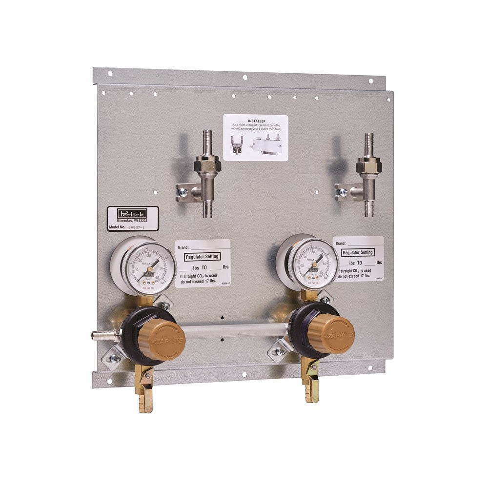 Perlick RPK4 Four-way Non-Locking Regulator Panel Without Coupler
