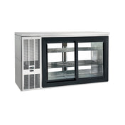 Perlick SDPS60 Pass-Thru Sliding Door Refrigerated Back Bar Cabinet Two-section