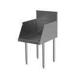 Perlick TS24DD TS Series Underbar Drop-Down Drainboard 24"W X 24"D Embossed Top