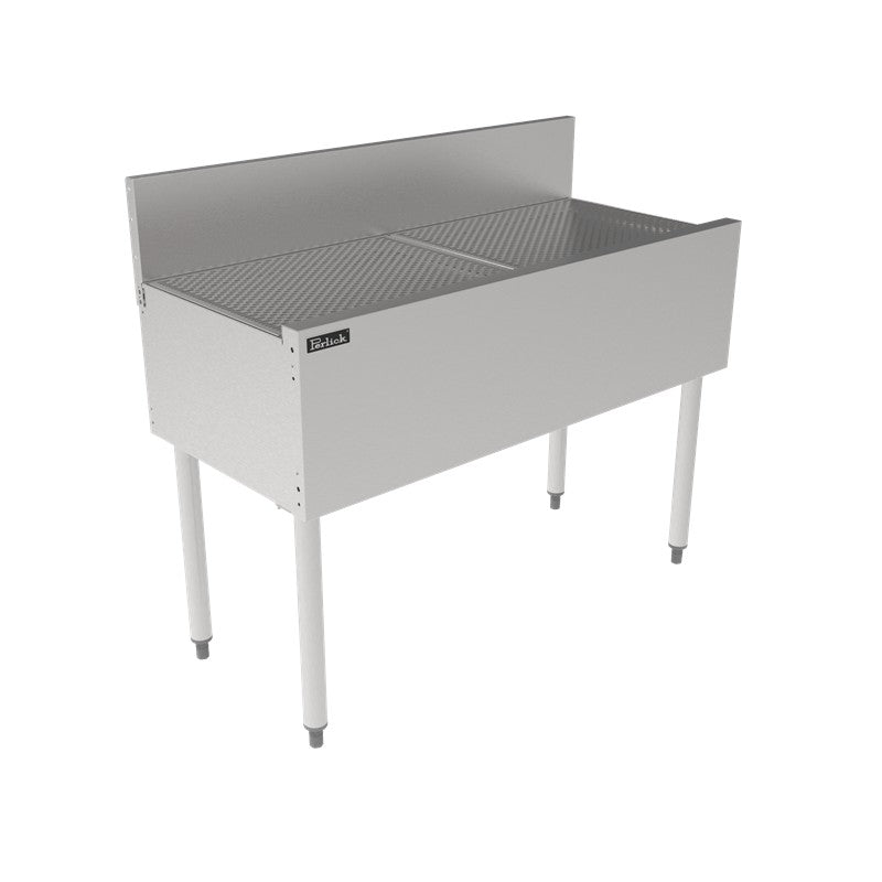 Perlick TS42SC Underbar Storage Cabinet 42"W X 18-9/16"D 4" Or 6"H Backsplash With 1" Return At Top