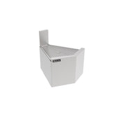 Perlick TS45D-FO TS Series Underbar Outside Corner Drainboard 45° Angle Clipped Rear Corner
