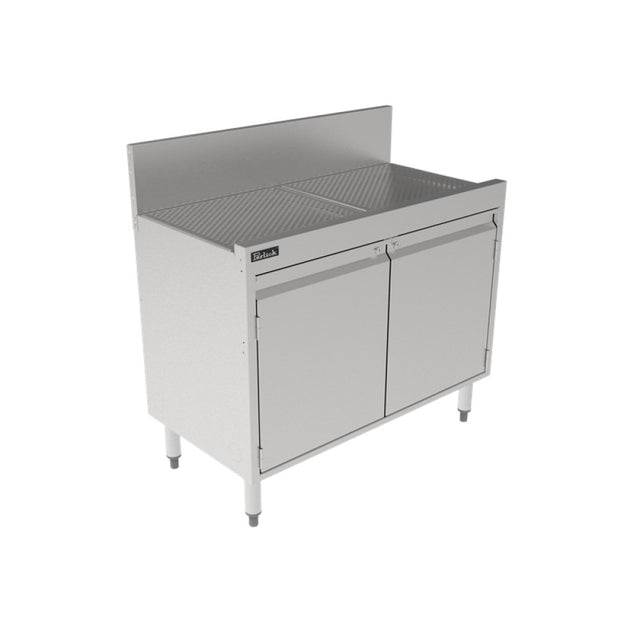 Perlick TS48SC Underbar Storage Cabinet 48"W X 18-9/16"D 4" Or 6"H Backsplash With 1" Return At Top