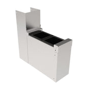 Perlick TS6CO2 TS Series Filler Section 6" With Access Cutout & 2 Bottle Wells