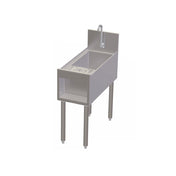 Perlick TSCE12PS-RC Tobin Ellis Signature Underbar Utility Sink With Glass Rinser