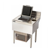 Perlick TSD24DC-A TSD Series Underbar Ice Cream Center 24"W X 24"D 6"H Backsplash With 1" Return