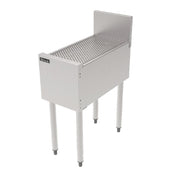 Perlick TSF13DB TSF Series Underbar Drainboard 13"W X 24"D Pitched Drainboard Top