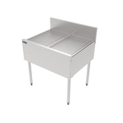 Perlick TSF28DB TSF Series Underbar Drainboard 28"W X 24"D Pitched Drainboard Top