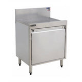 Perlick TSF36SC Underbar Storage Cabinet 36"W X 24"D 4" Or 6"H Backsplash With 1" Return At Top