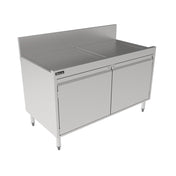 Perlick TSF48SC Underbar Storage Cabinet 48"W X 24"D 4" Or 6"H Backsplash With 1" Return At Top