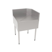 Perlick TSF90TC TSF Series Underbar Inside Corner Drainboard 24"W X 24"D Pitched Drainboard Top
