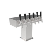 Perlick TT5SS Tee Draft Beer Tower Accommodates (5) Faucets (faucets Sold Separately)